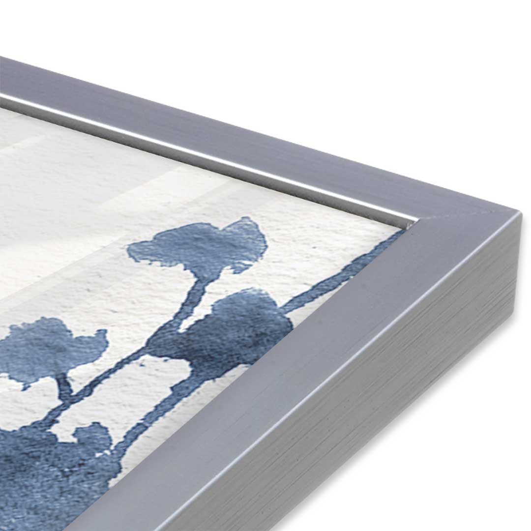 [Color:Polished Chrome], Picture of art in a Polished Chrome frame at an angle