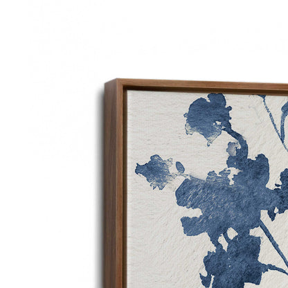 [Color:Walnut], Picture of art in a Walnut frame at an angle
