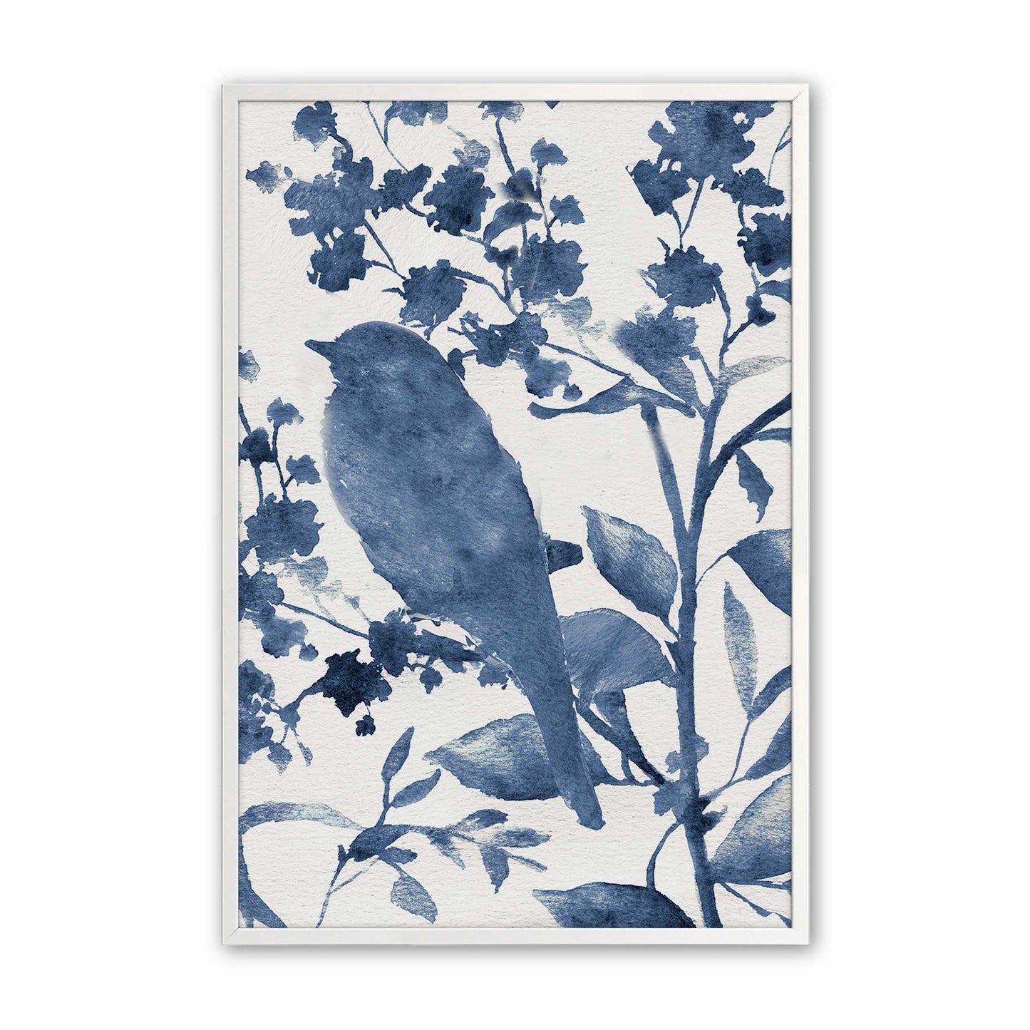 [Color:Opaque White], Picture of art in a Opaque White frame