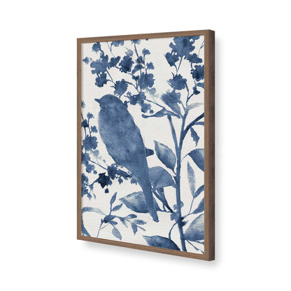 [Color:Walnut], Picture of art in a Walnut frame of the corner
