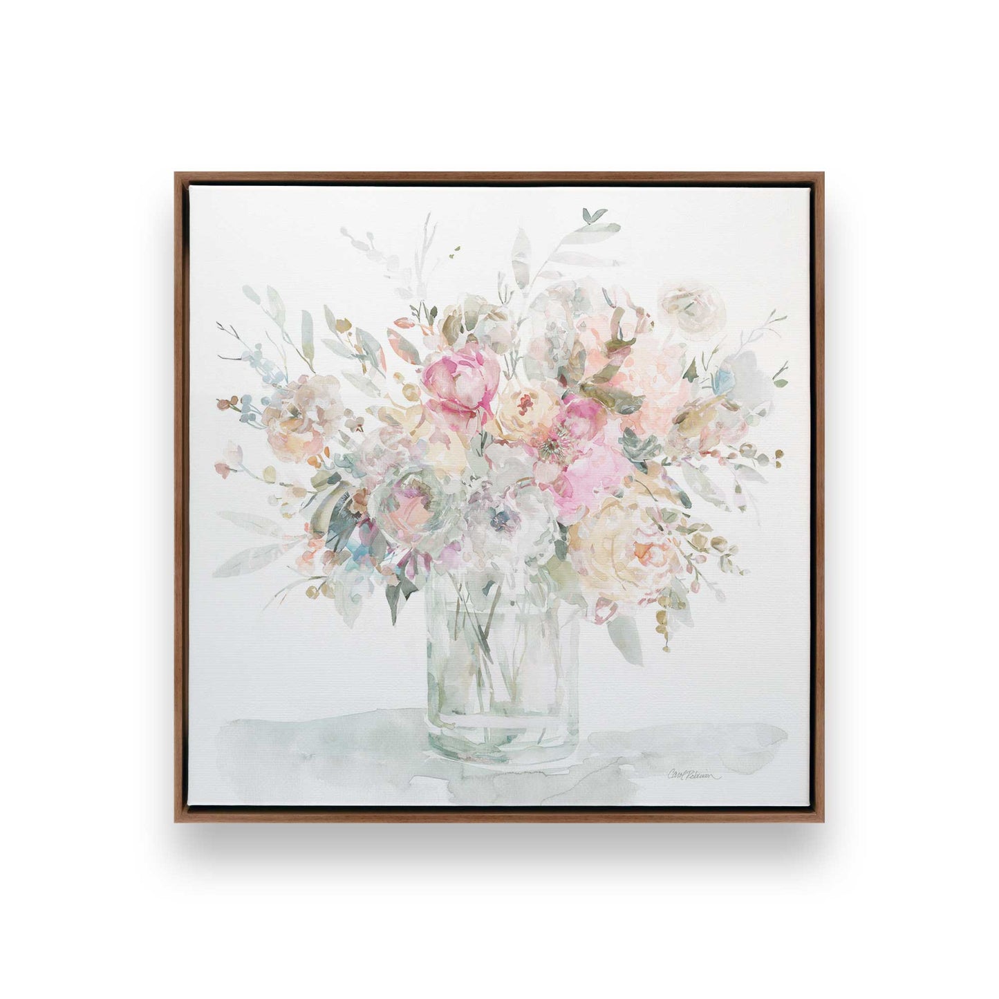 [Color:Walnut], Picture of art in a Walnut frame