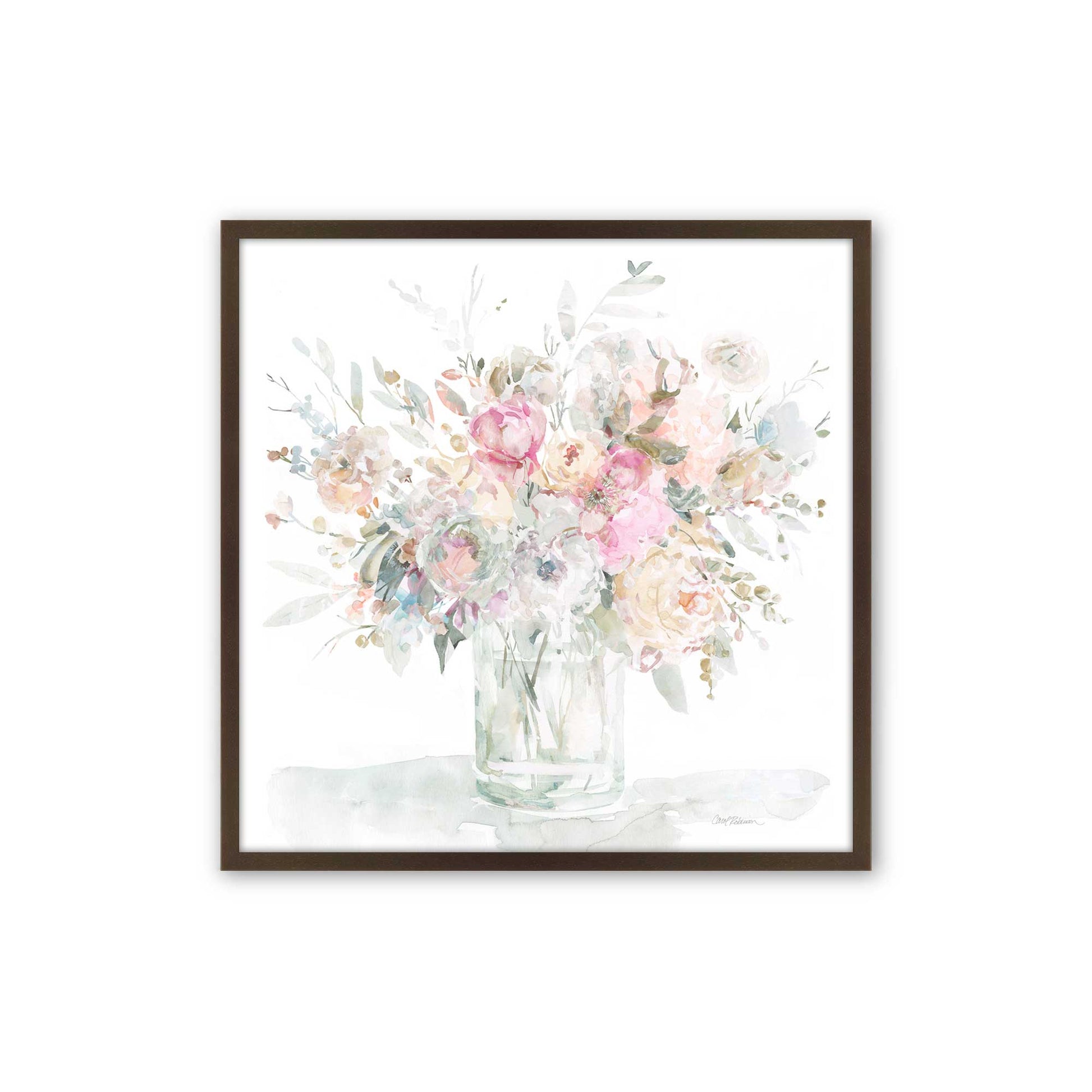 [Color:Espresso], Picture of art in a Espresso frame