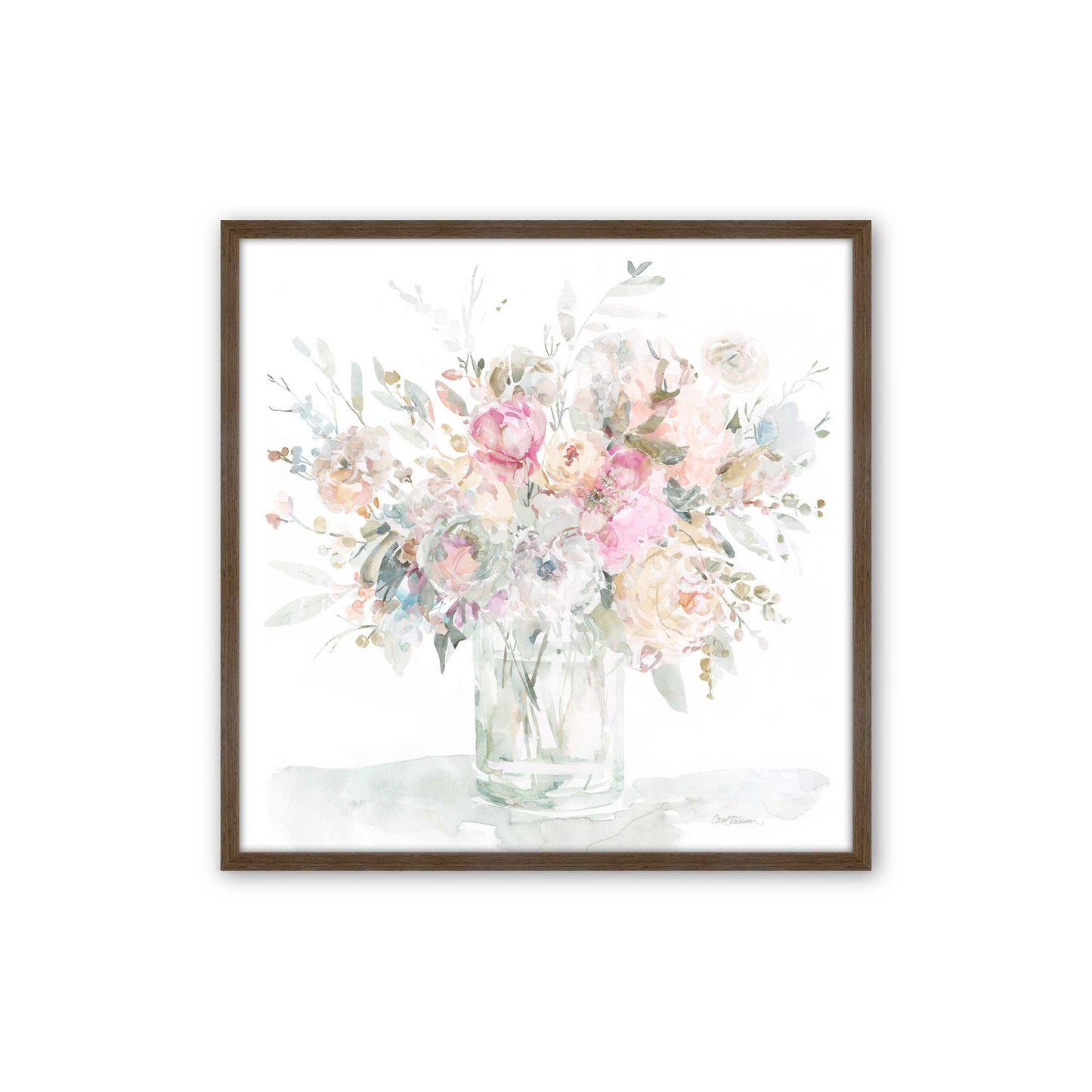 [Color:Walnut], Picture of art in a Walnut frame