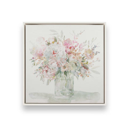 [Color:Opaque White], Picture of art in a White frame