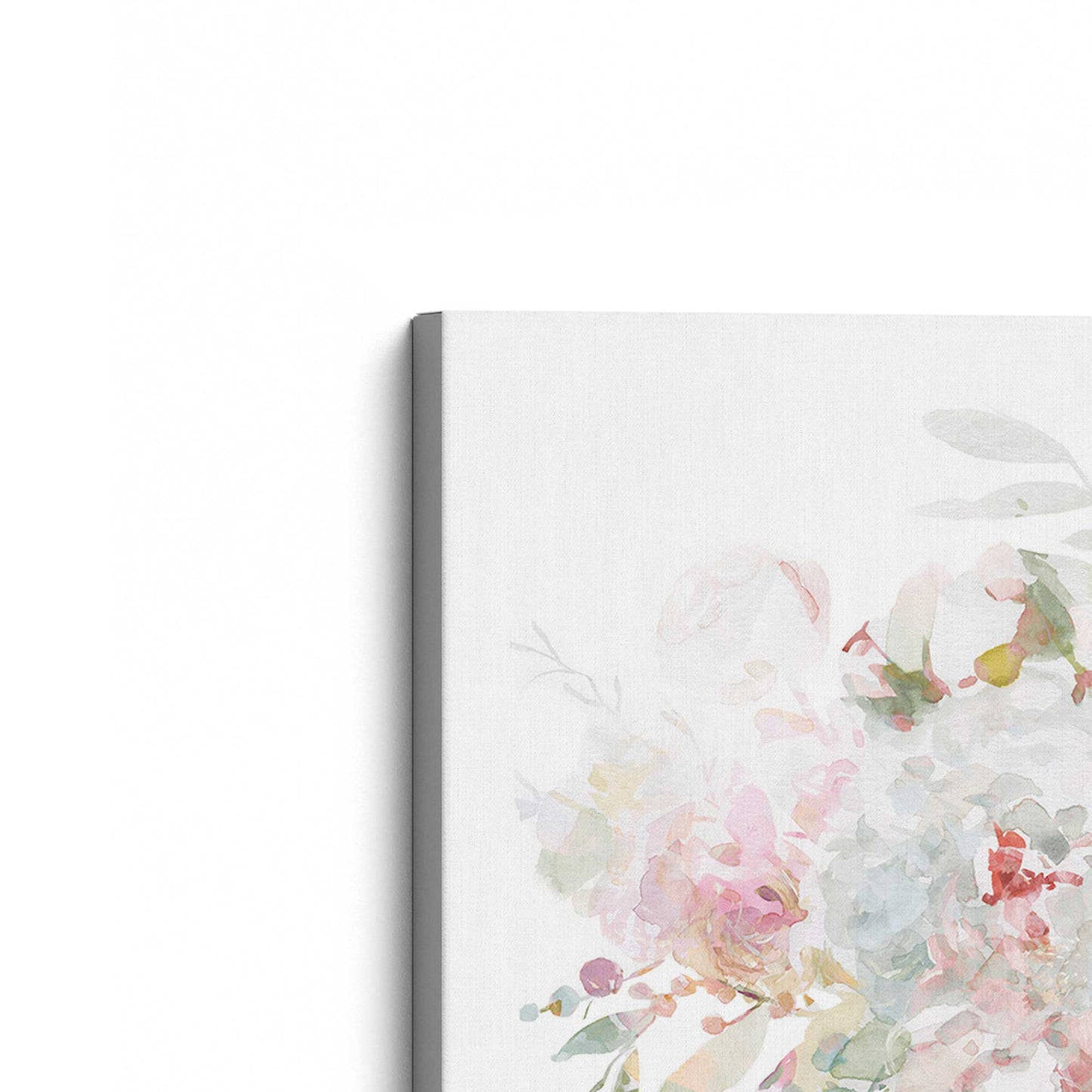 [Color:Stretched Canvas], Picture of the corner of the art
