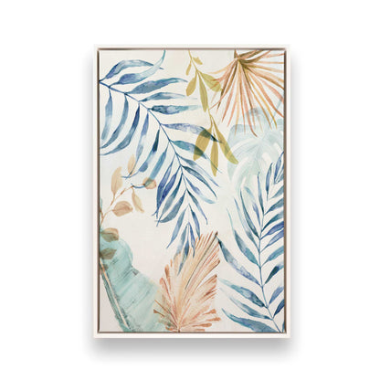 [Color:Opaque White], Picture of art in a White frame