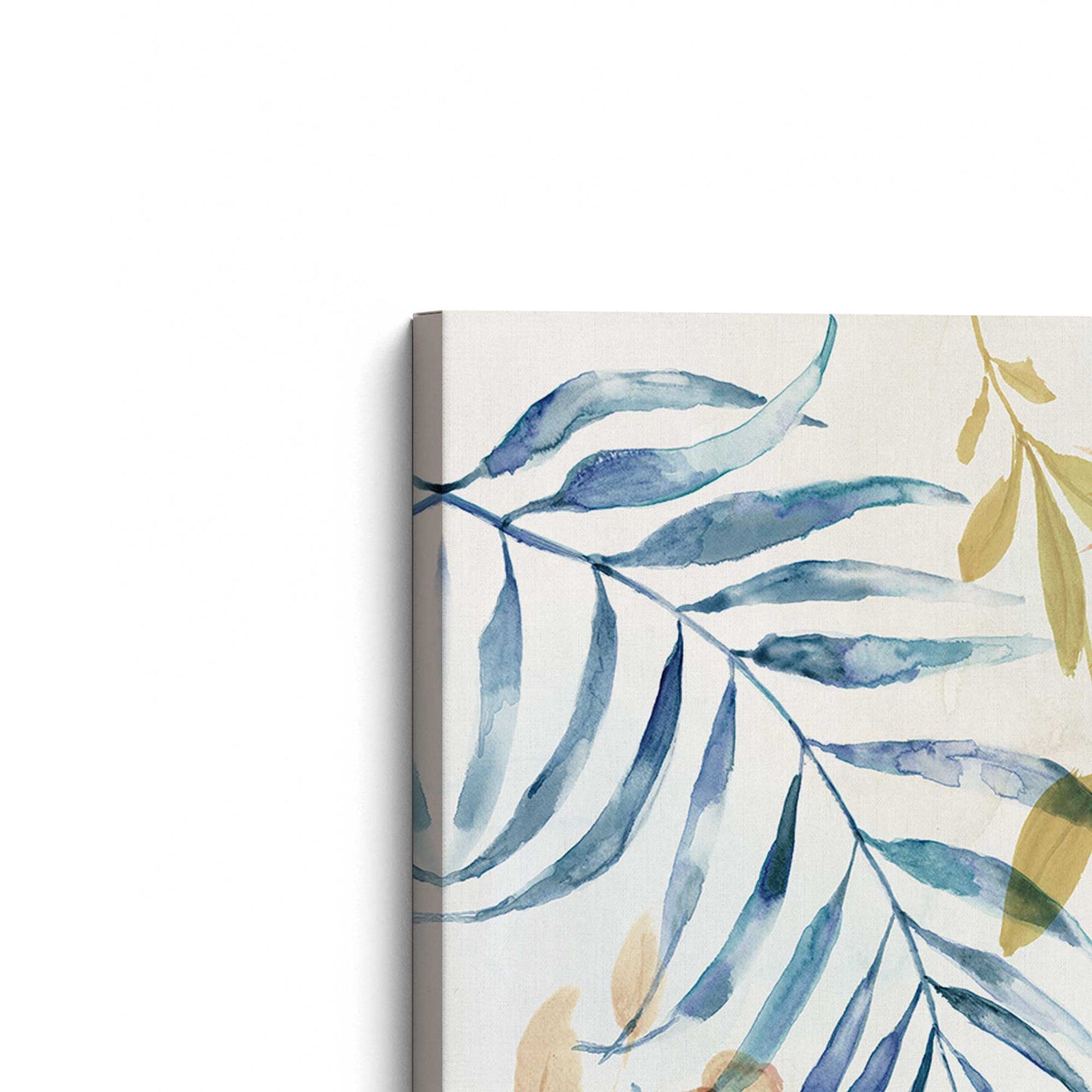 [Color:Stretched Canvas], Picture of the corner of the art