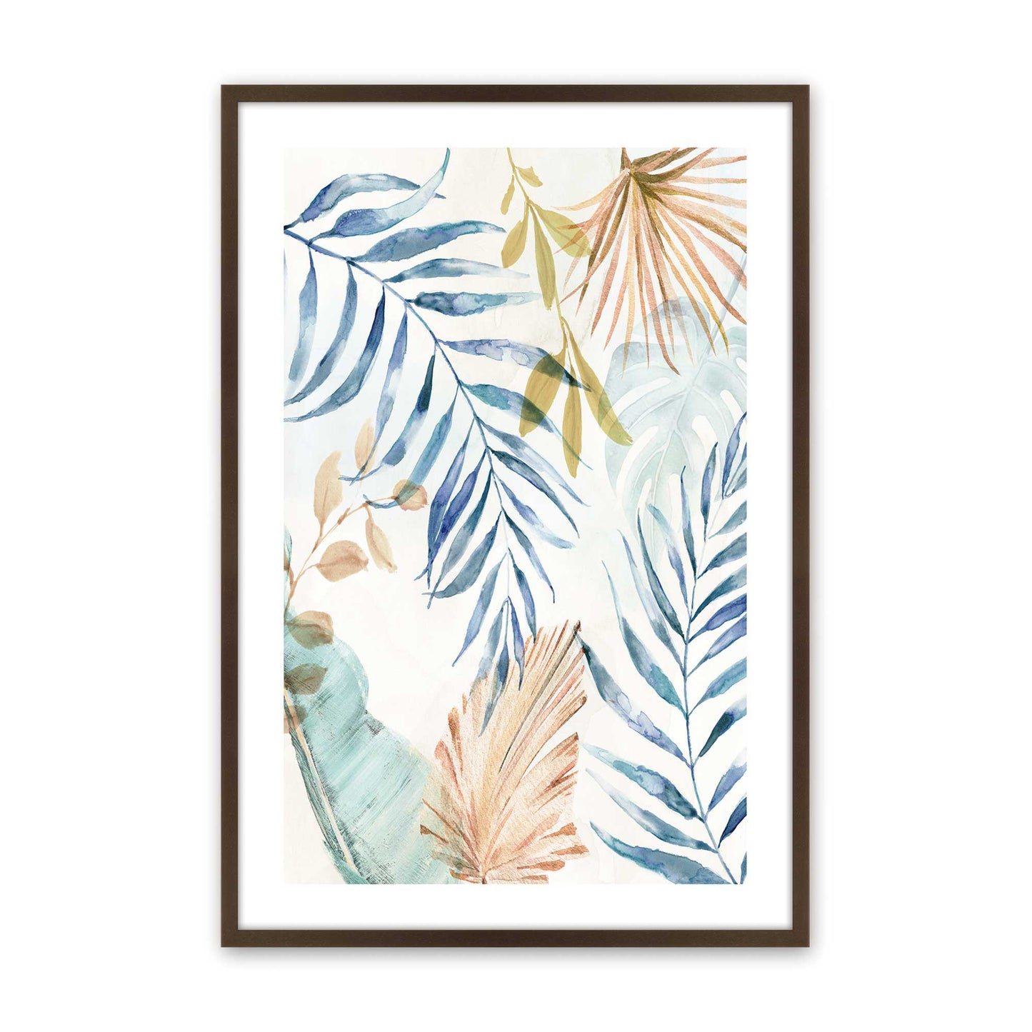 [Color:Belvinder Brown], Picture of art in a Belvinder Brown frame