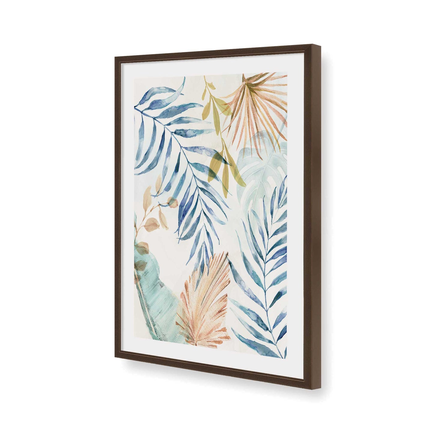 [Color:Belvinder Brown], Picture of art in a Belvinder Brown frame of the corner