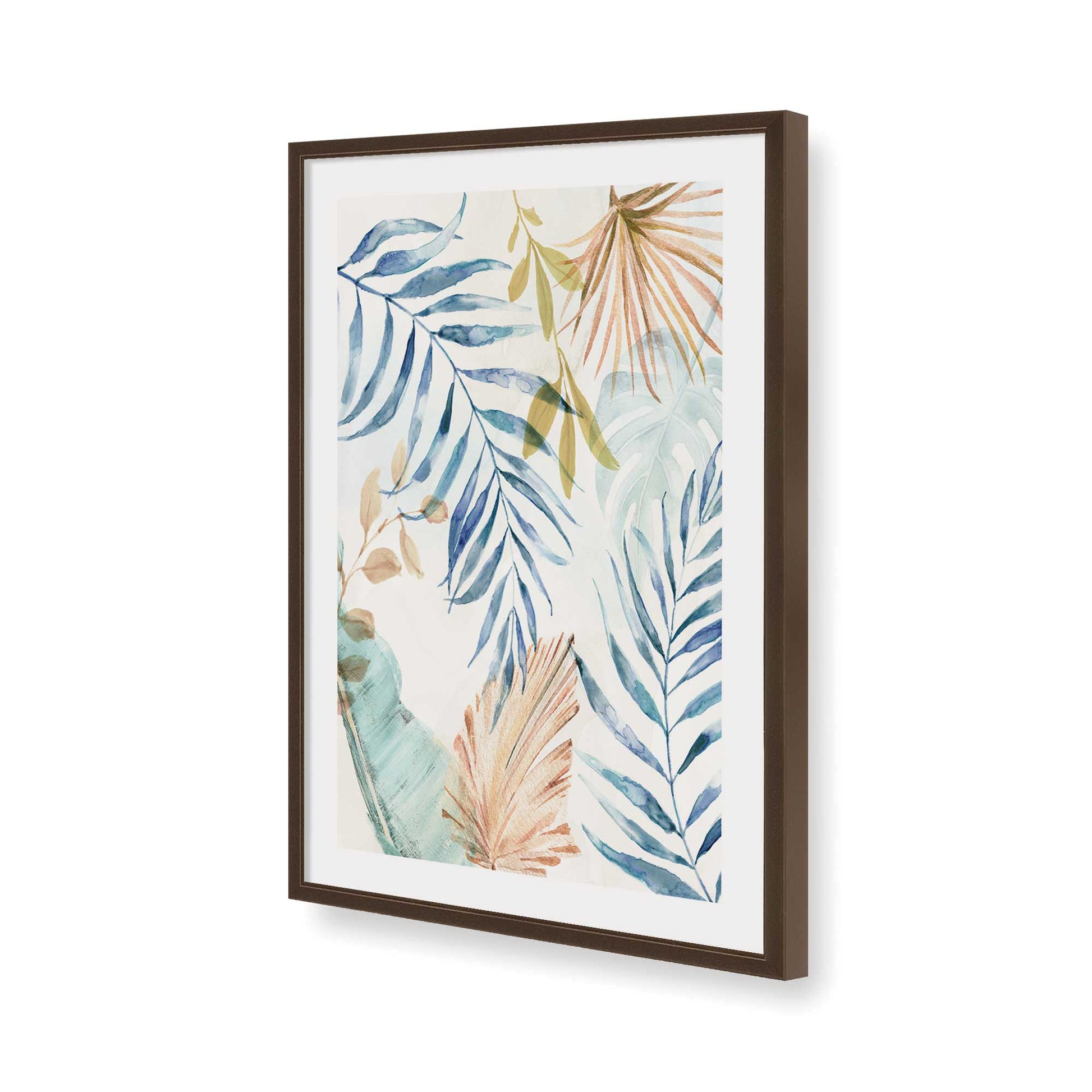 [Color:Belvinder Brown], Picture of art in a Belvinder Brown frame of the corner