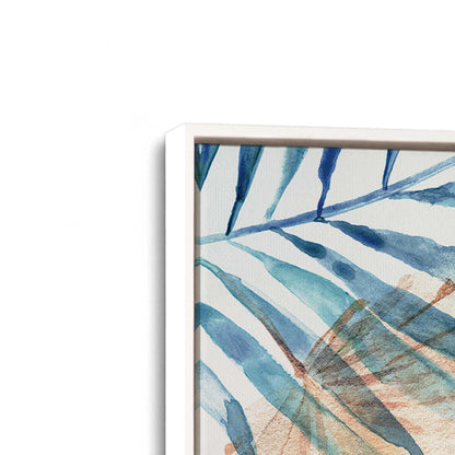 [Color:Opaque White], Picture of art in a White frame at an angle
