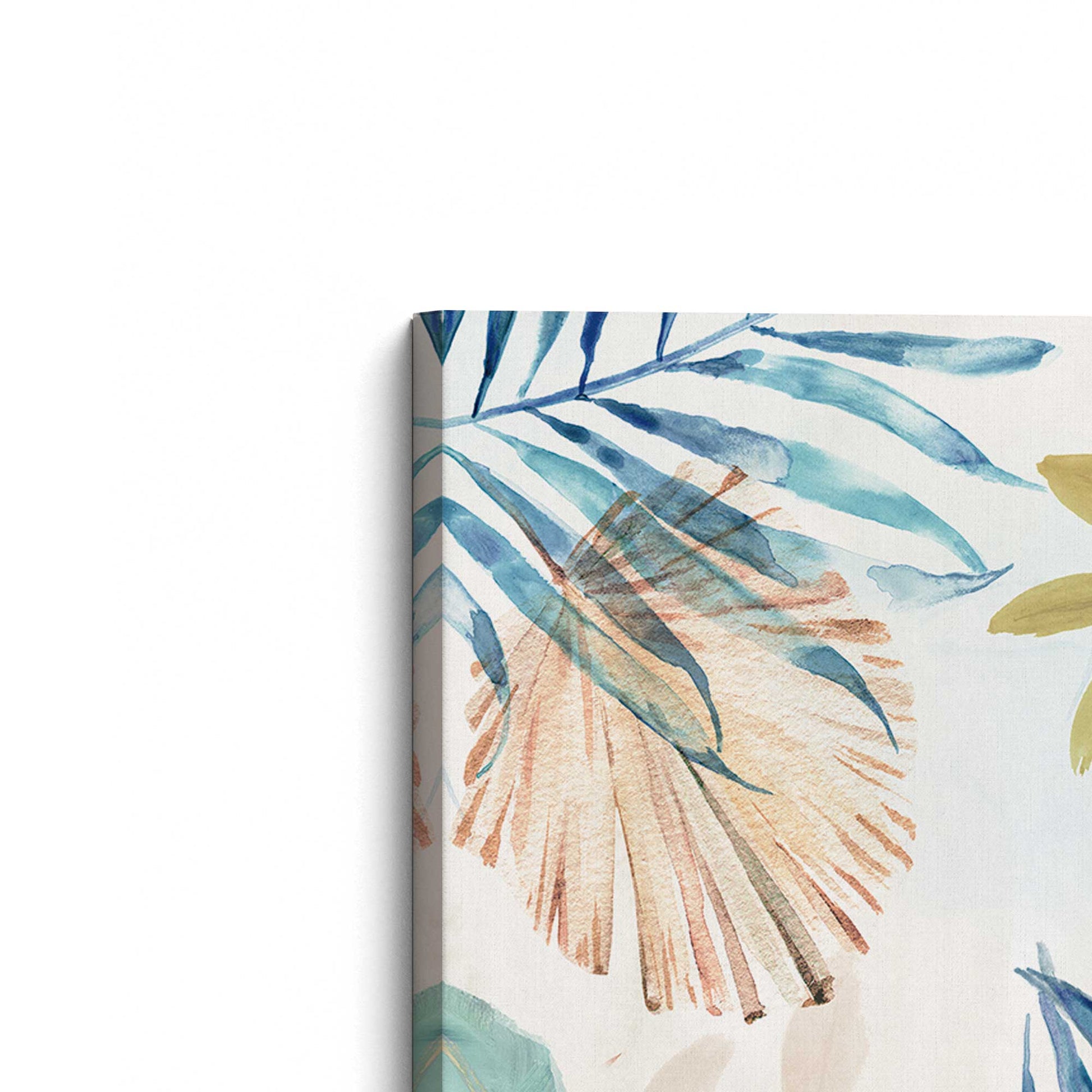 [Color:Stretched Canvas], Picture of the corner of the art