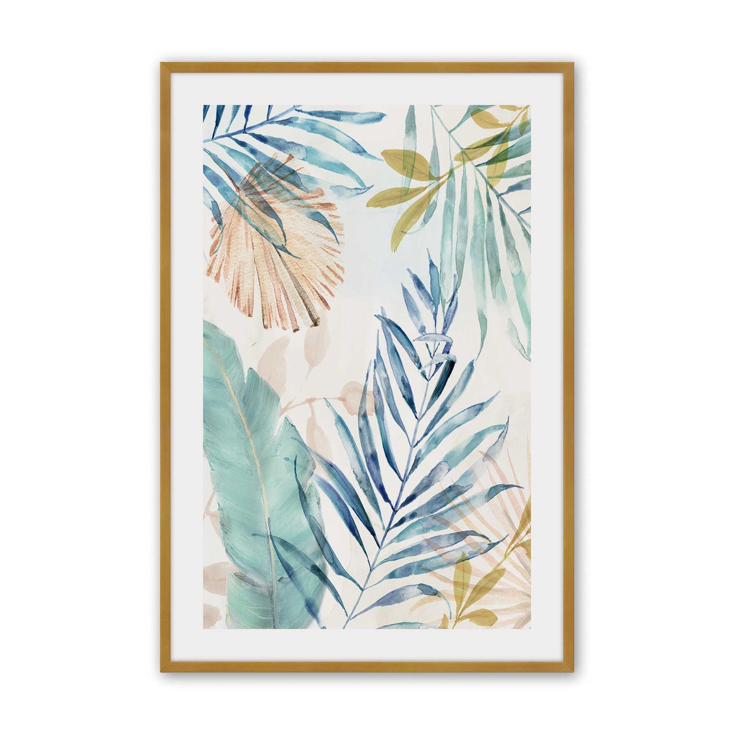 [Color:Polished Gold], Picture of art in a Polished Gold frame