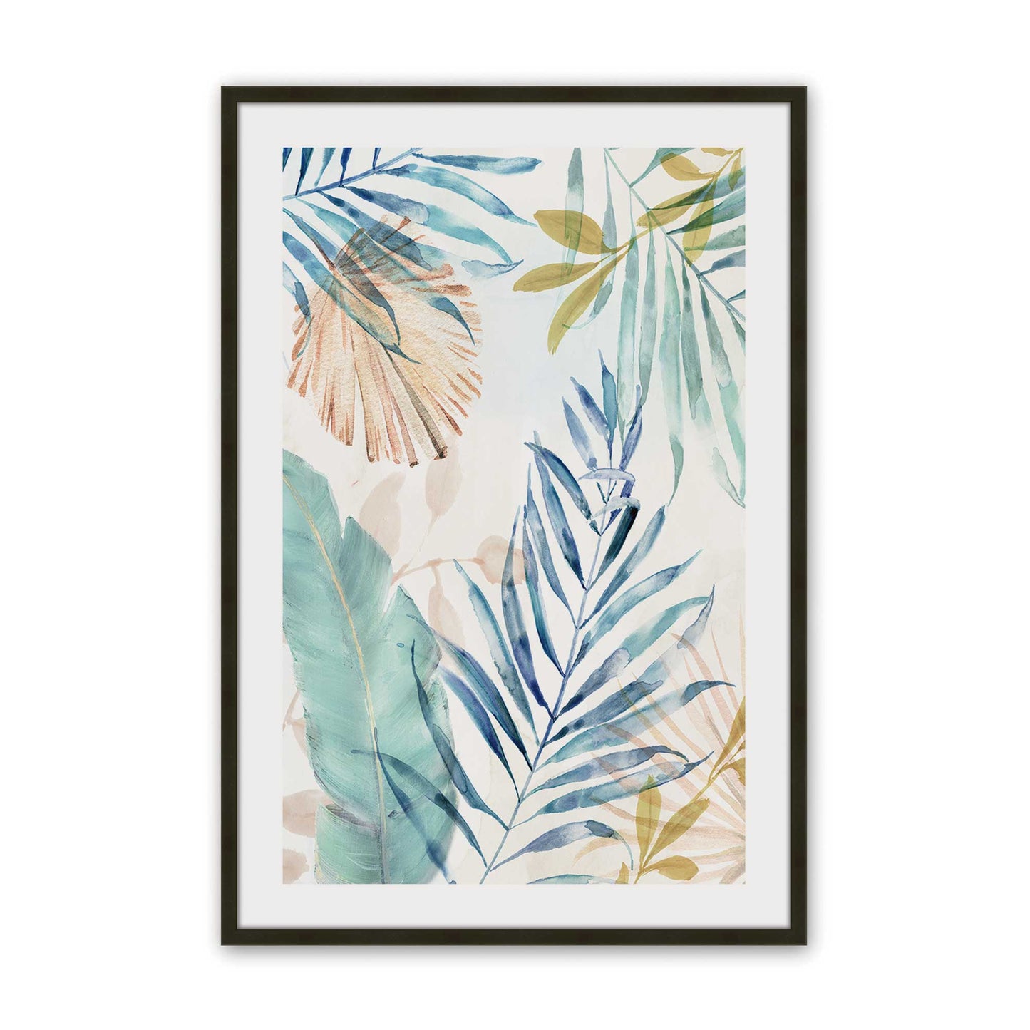[Color:Satin Black], Picture of art in a Satin Black frame
