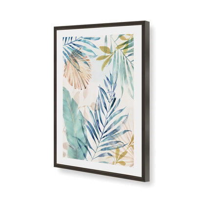 [Color:Satin Black], Picture of art in a Satin Black frame of the corner