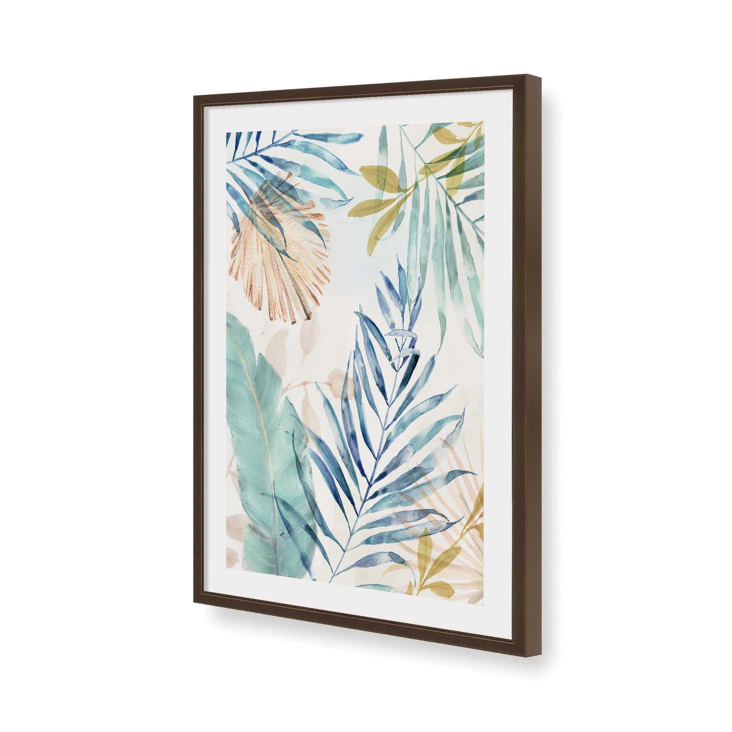 [Color:Belvinder Brown], Picture of art in a Belvinder Brown frame of the corner