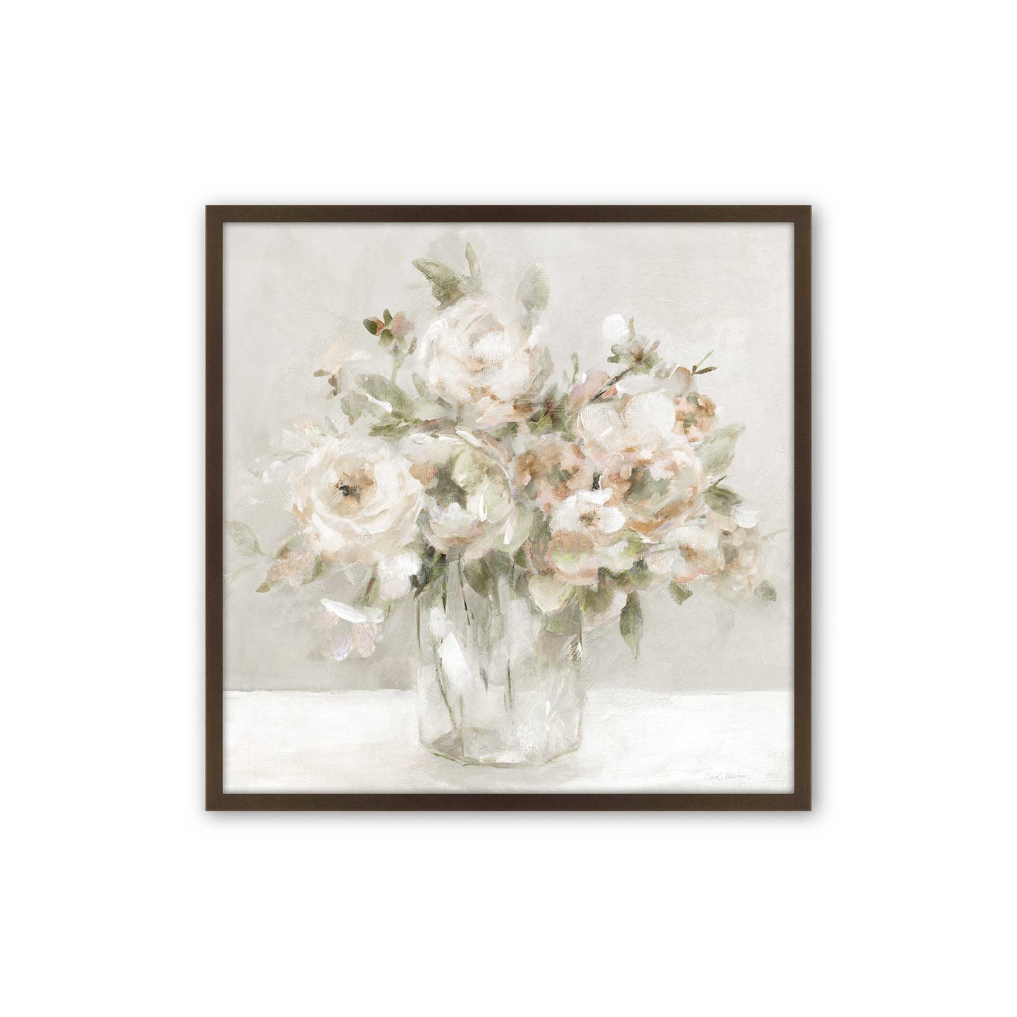 [Color:Espresso], Picture of art in a Espresso frame