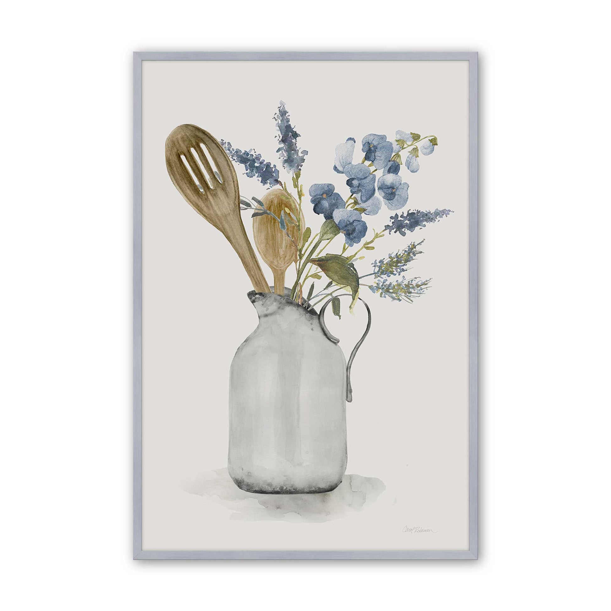 [Color:Polished Chrome], Picture of art in a Polished Chrome frame