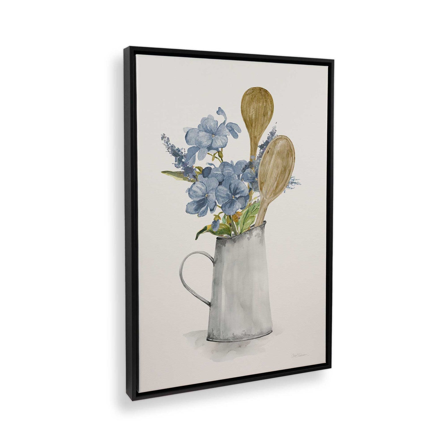 [Color:Satin Black], Picture of the corner of the art