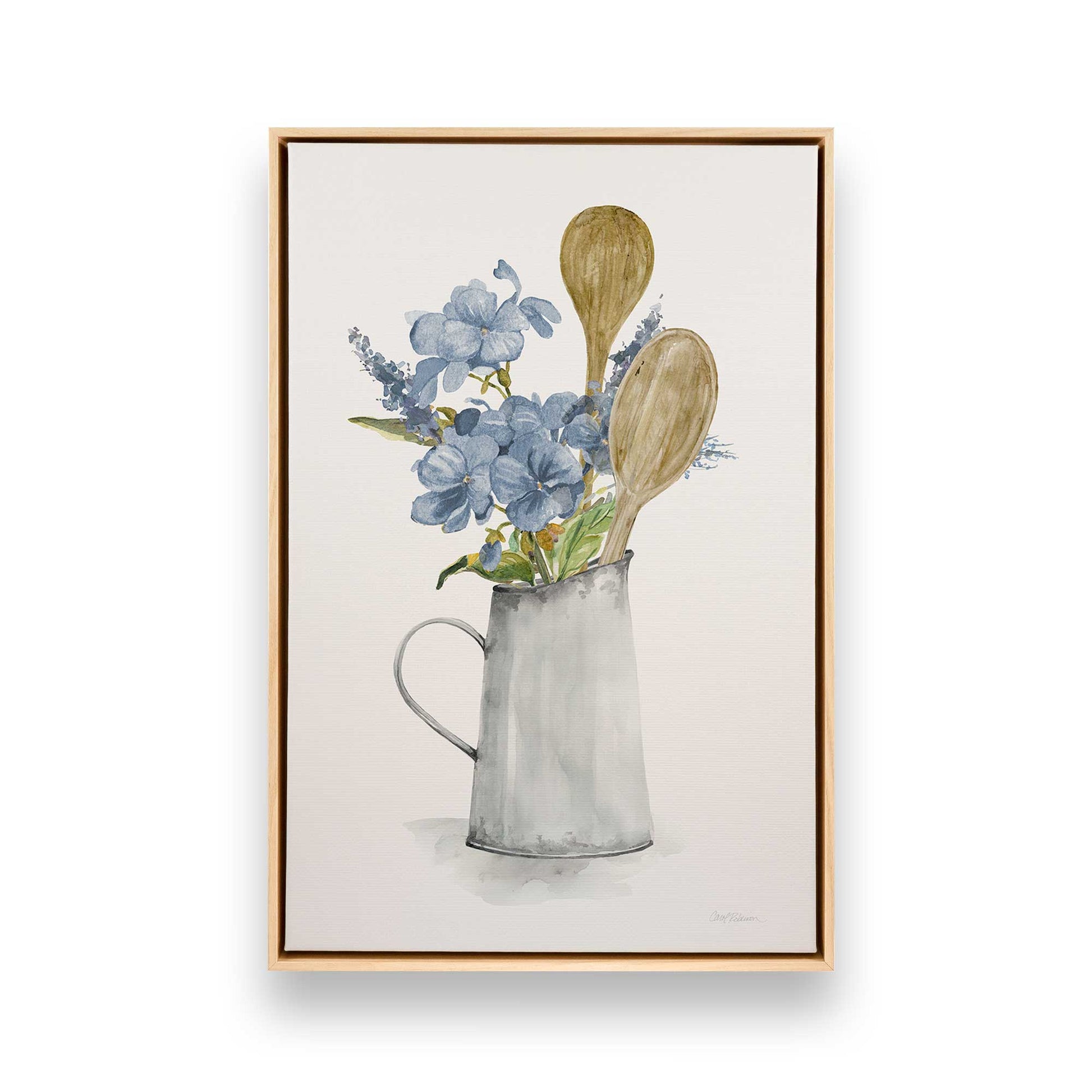 [Color:American Maple], Picture of art in a American Maple frame