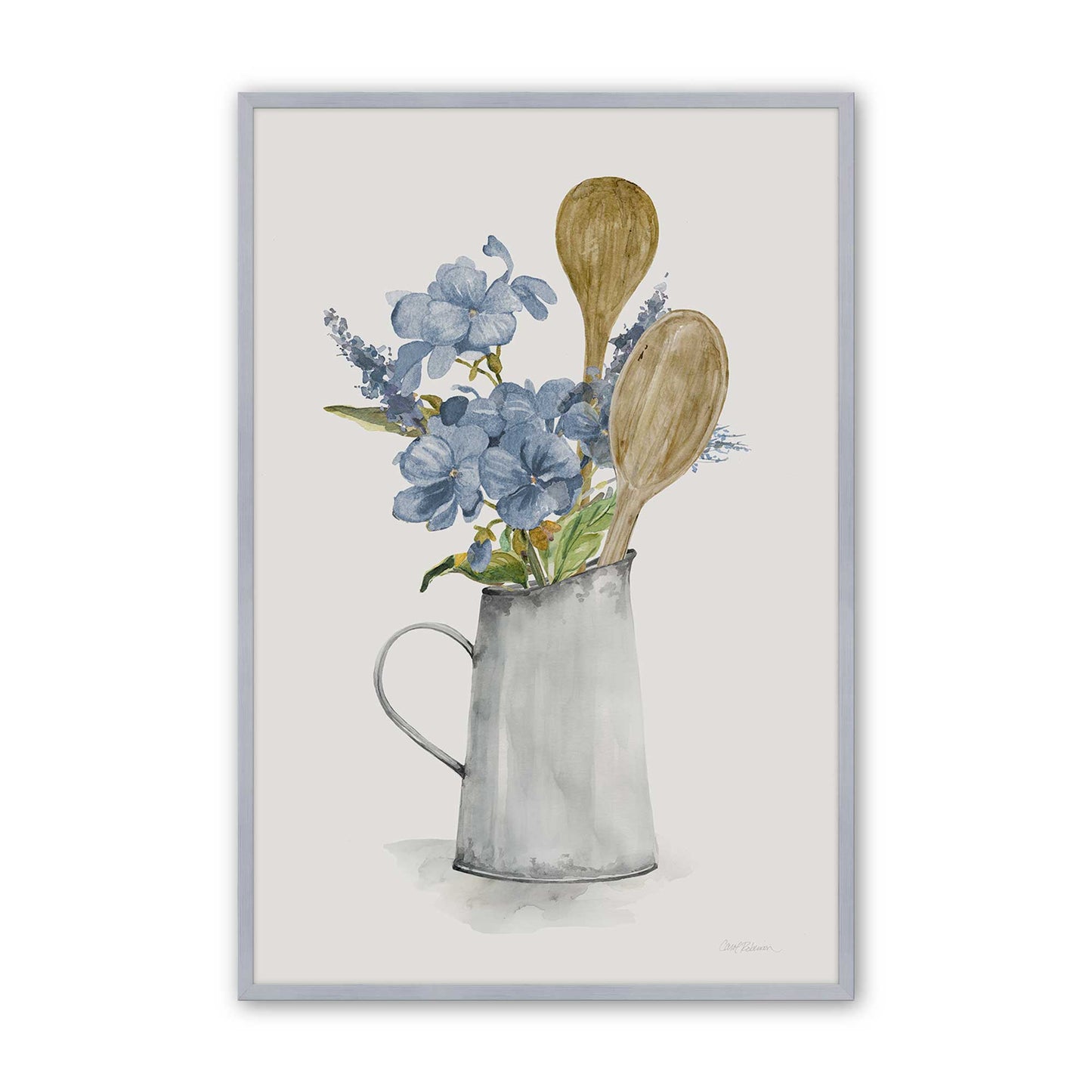 [Color:Polished Chrome], Picture of art in a Polished Chrome frame