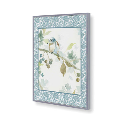 [Color:Polished Chrome], Picture of art in a Polished Chrome frame of the corner