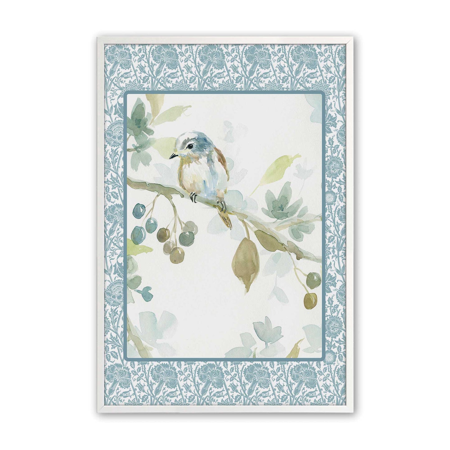 [Color:Opaque White], Picture of art in a Opaque White frame