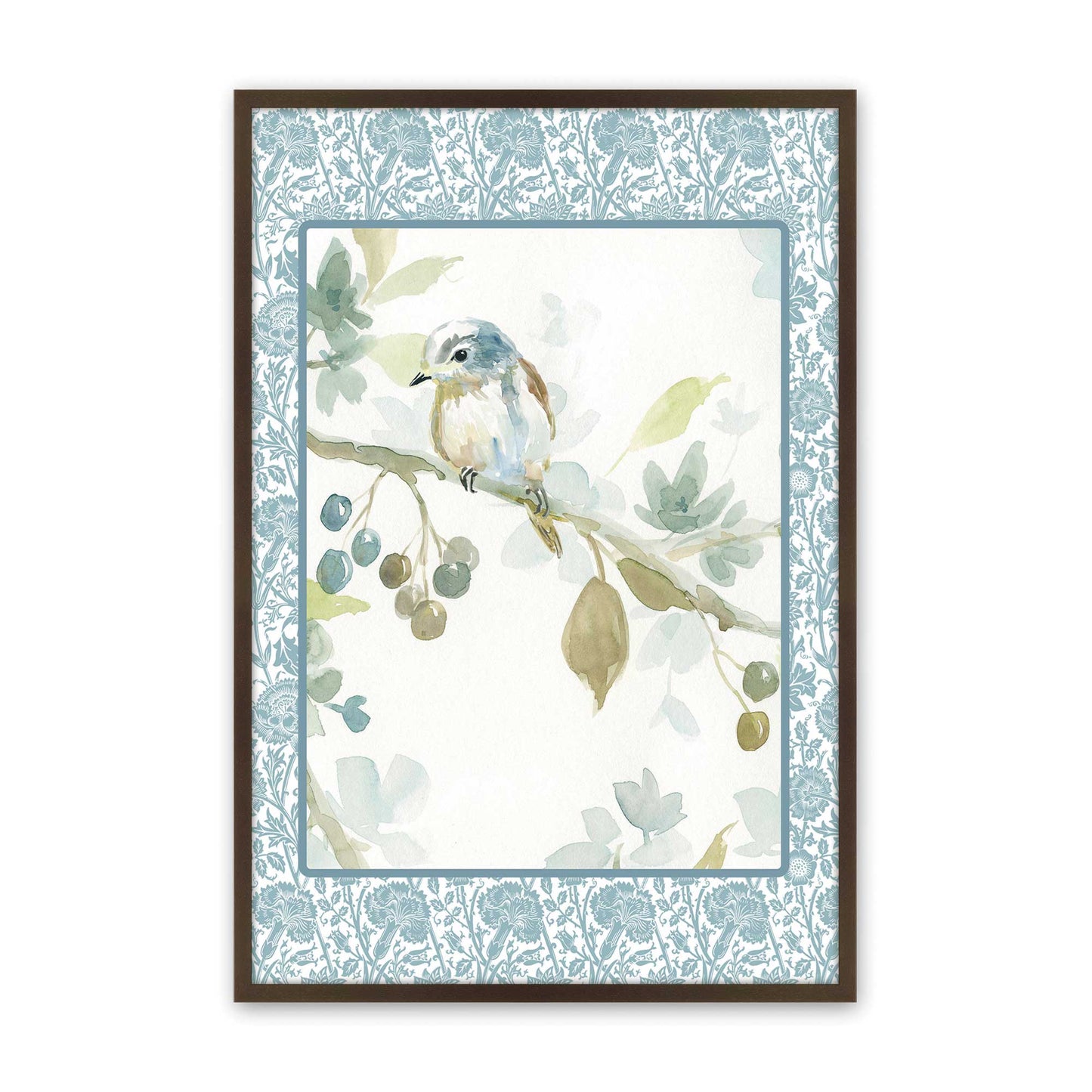 [Color:Belvinder Brown], Picture of art in a Belvinder Brown frame