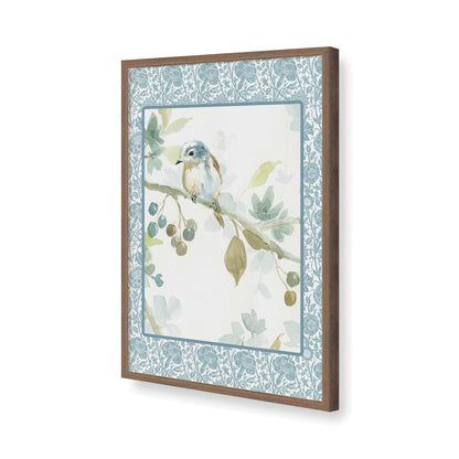 [Color:Walnut], Picture of art in a Walnut frame of the corner