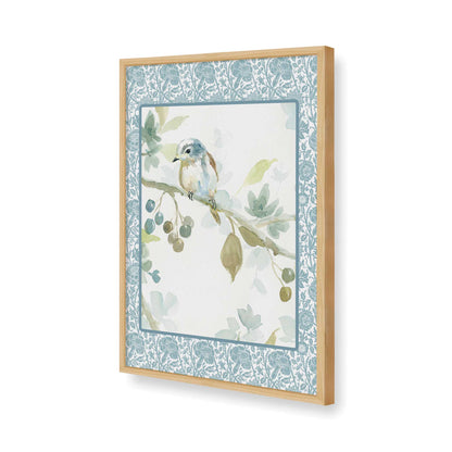 [Color:American Maple], Picture of art in a American Maple frame of the corner