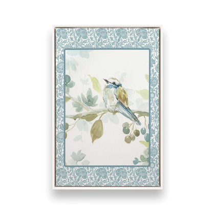 [Color:Opaque White], Picture of art in a White frame