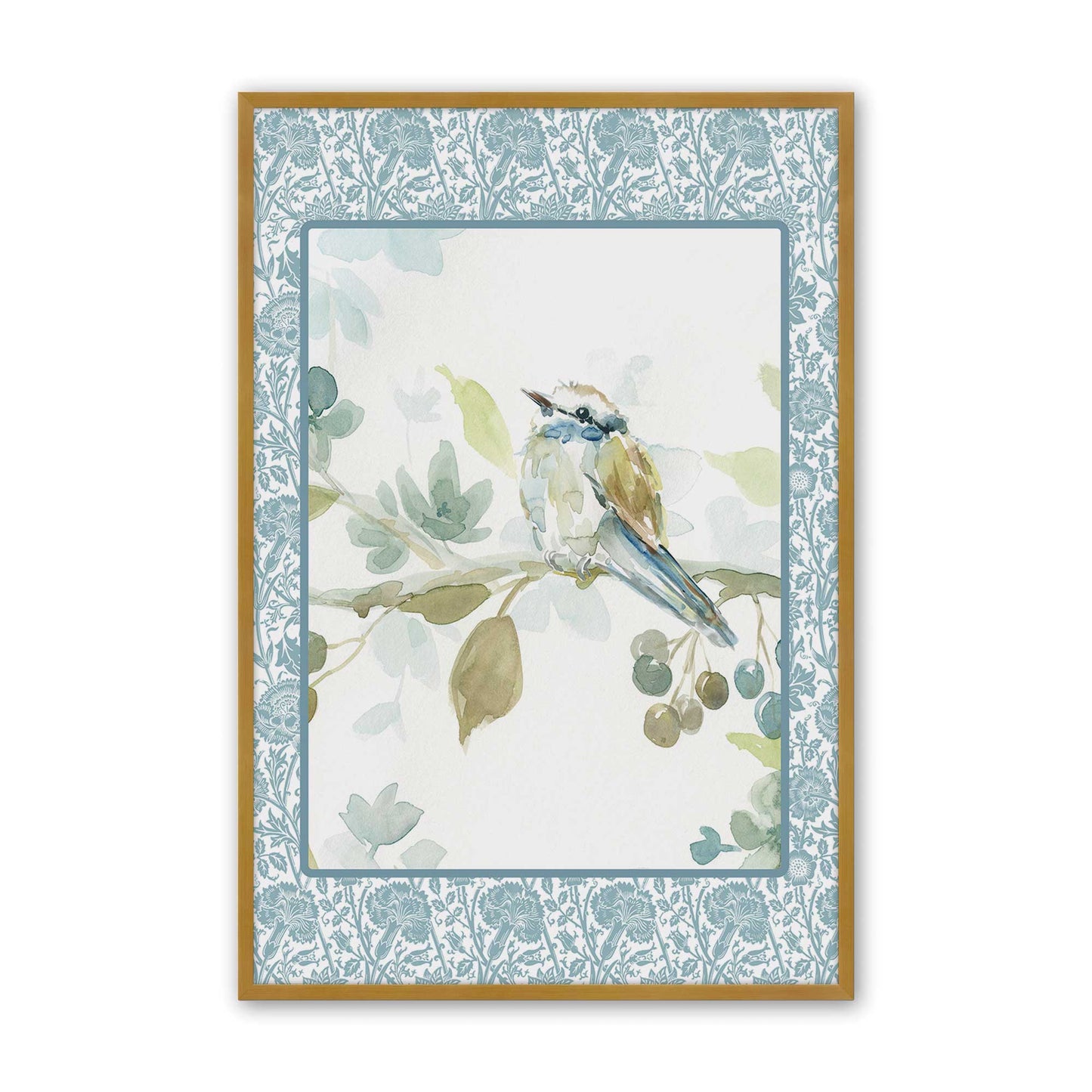 [Color:Polished Gold], Picture of art in a Polished Gold frame