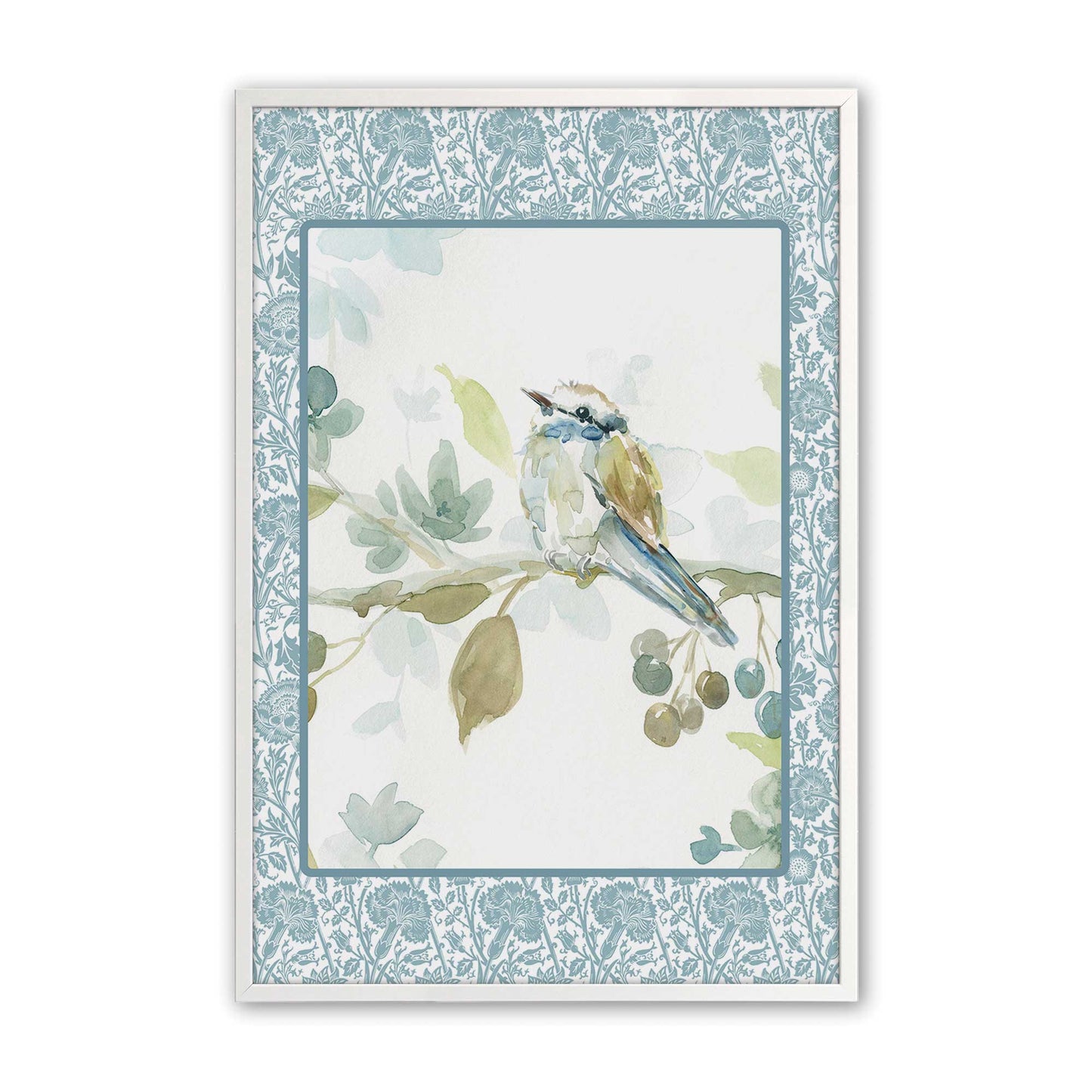 [Color:Opaque White], Picture of art in a Opaque White frame