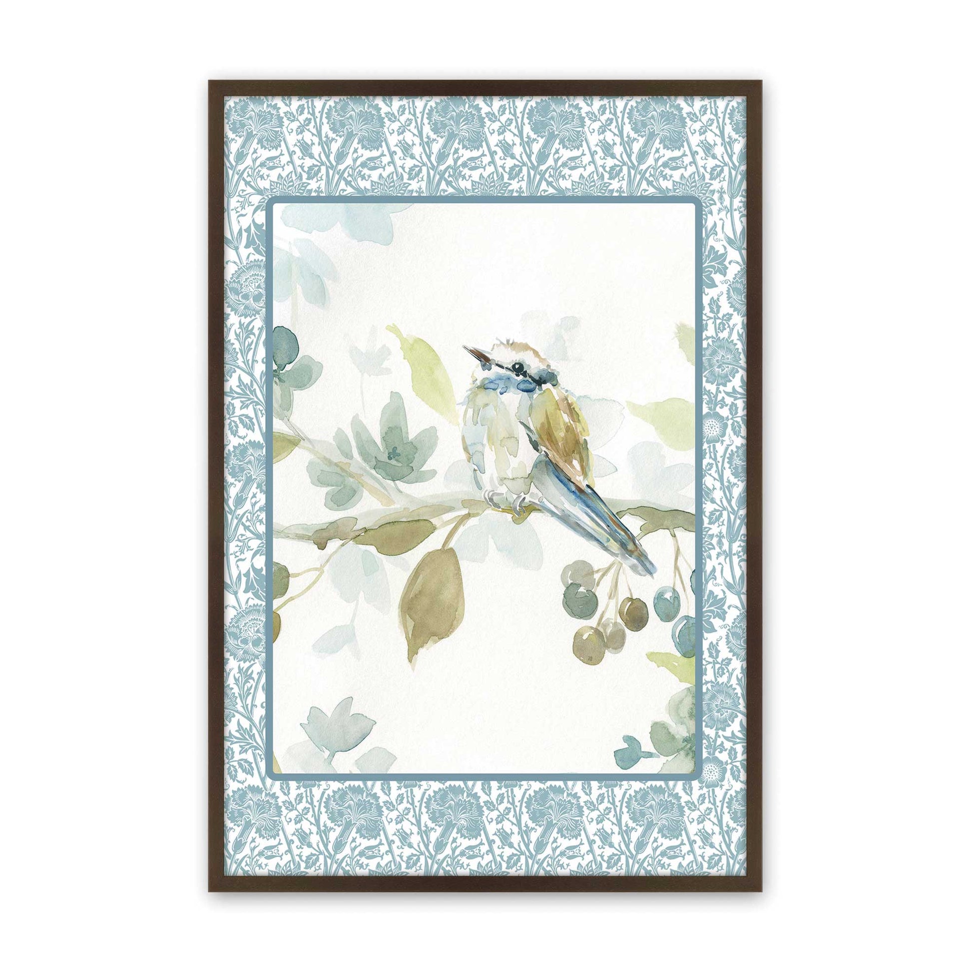 [Color:Belvinder Brown], Picture of art in a Belvinder Brown frame