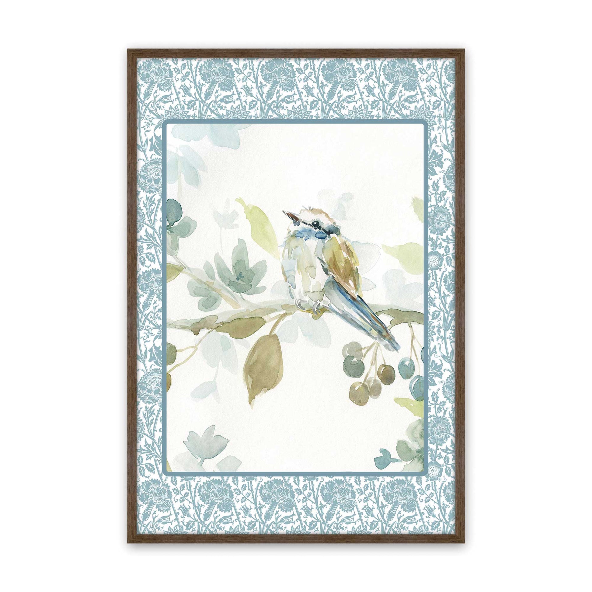 [Color:Walnut], Picture of art in a Walnut frame
