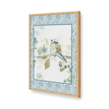 [Color:American Maple], Picture of art in a American Maple frame of the corner