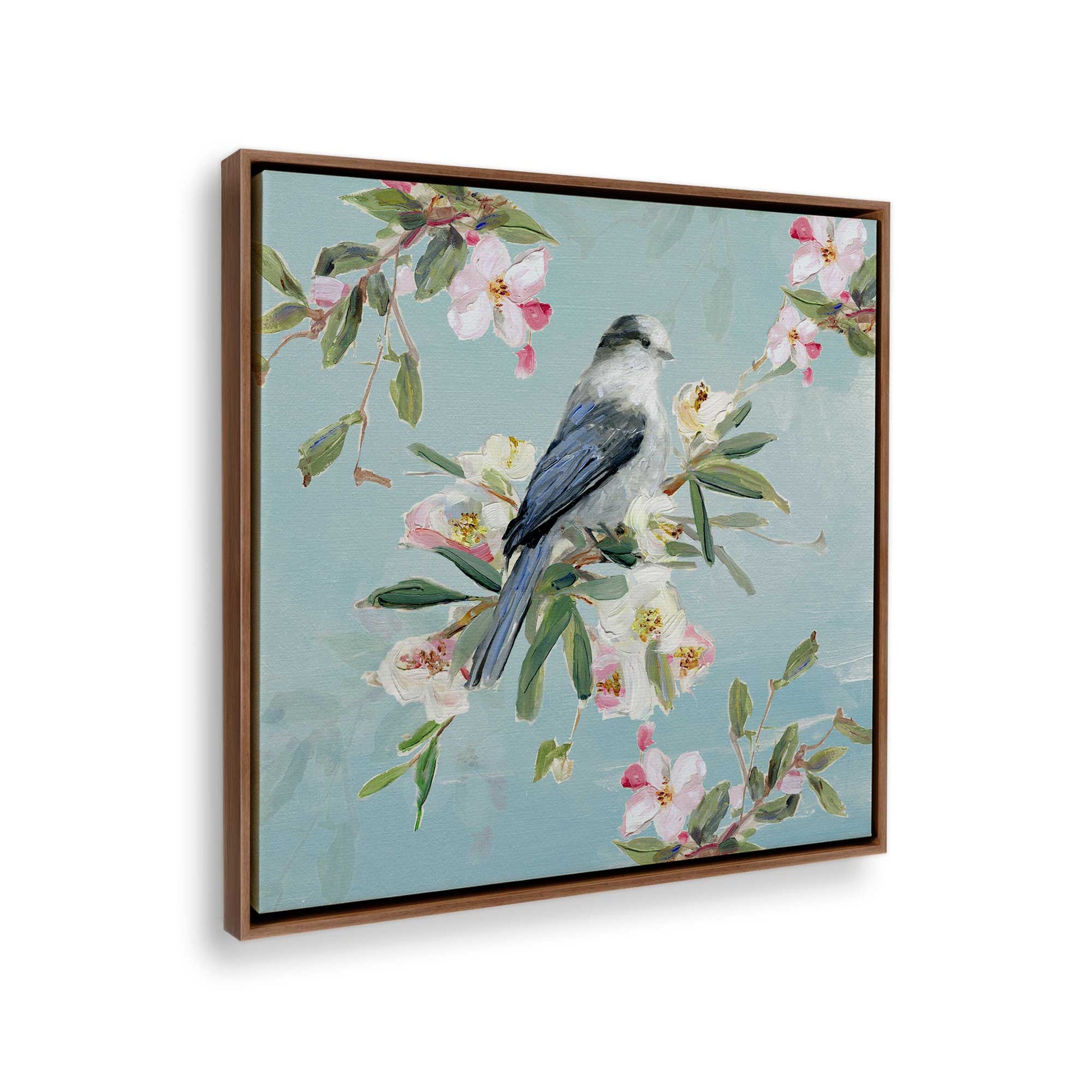 [Color:Walnut], Picture of the corner of the art