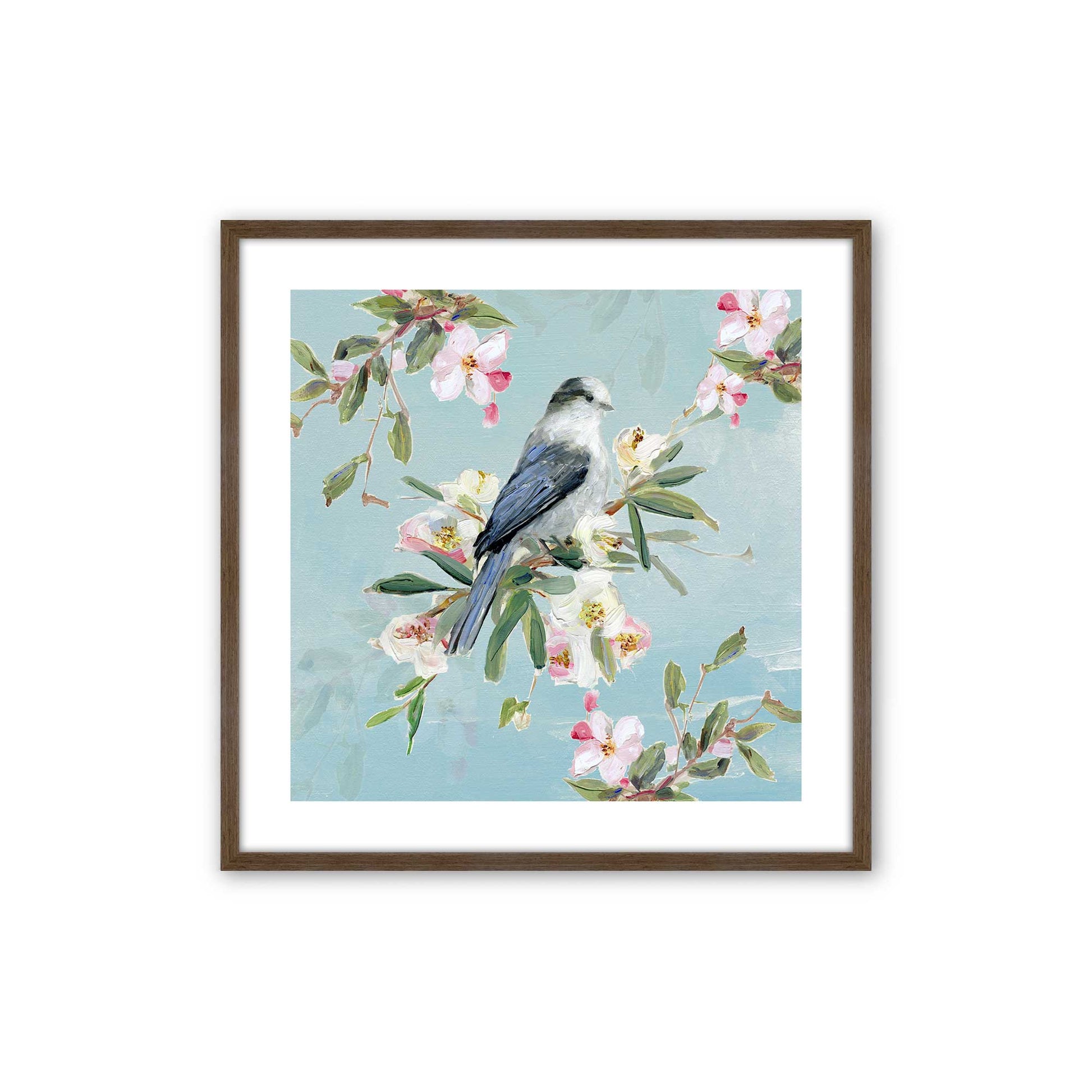 [Color:Walnut], Picture of art in a Walnut frame