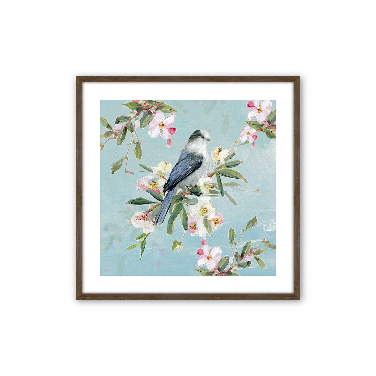 [Color:Walnut], Picture of art in a Walnut frame