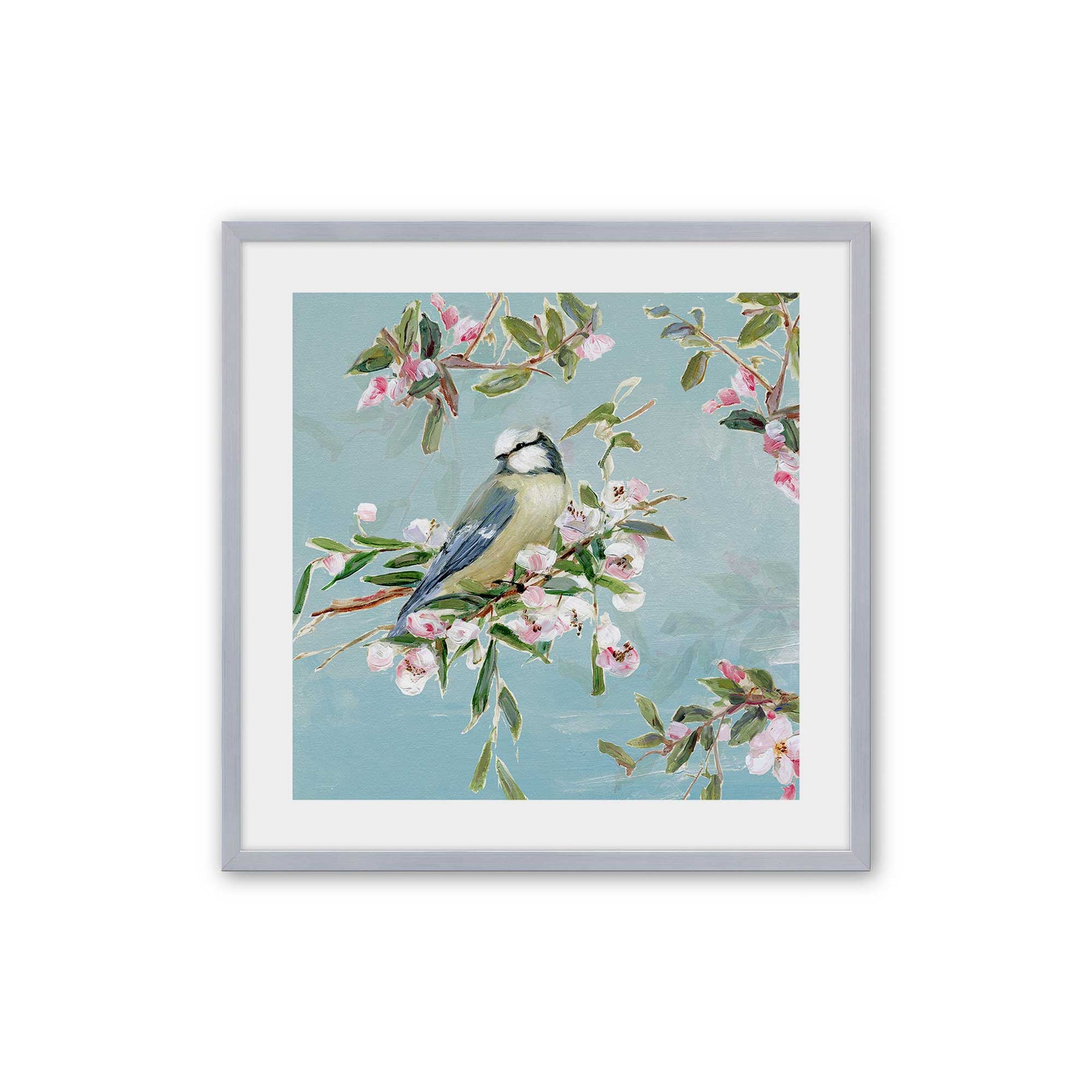 [Color:Polished Chrome], Picture of art in a Polished Chrome frame