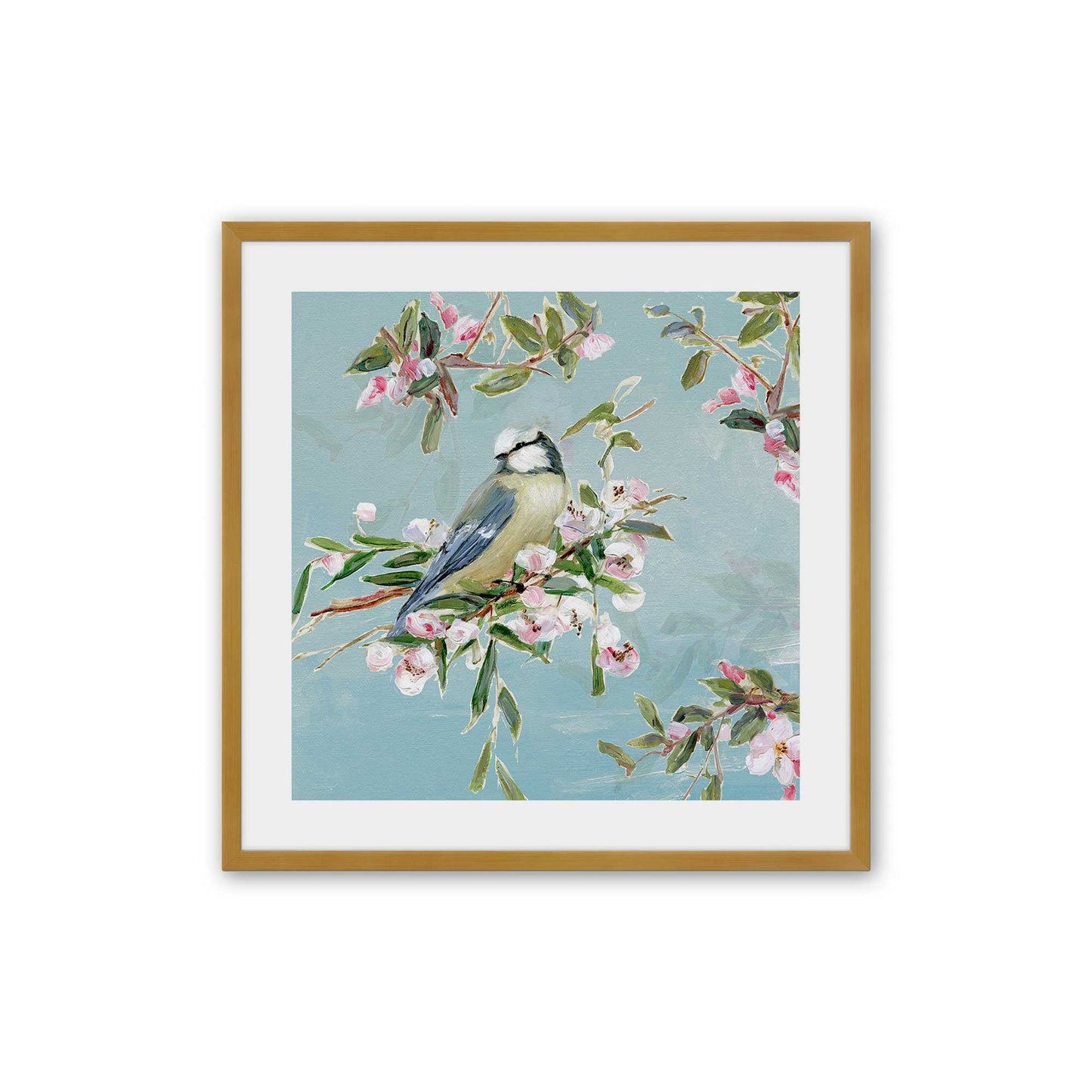 [Color:Polished Gold], Picture of art in a Polished Gold frame