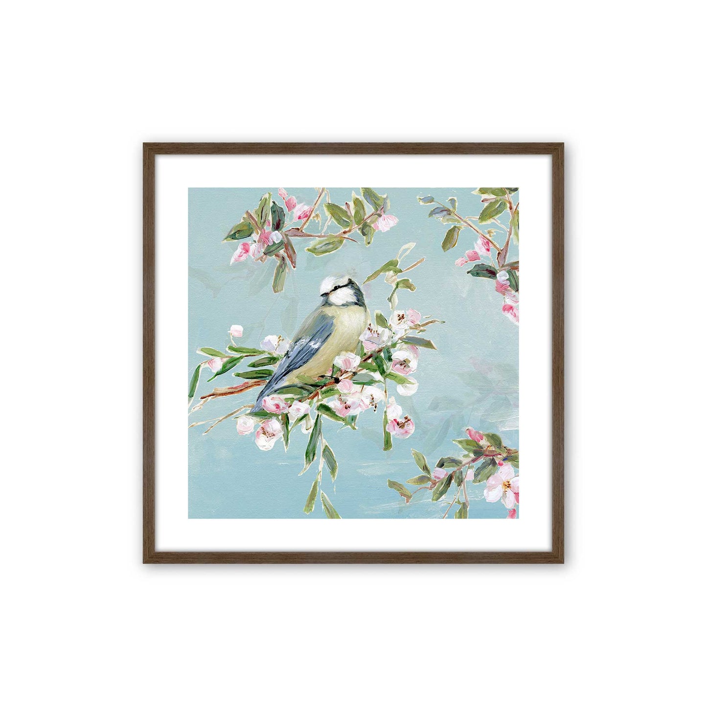 [Color:Walnut], Picture of art in a Walnut frame