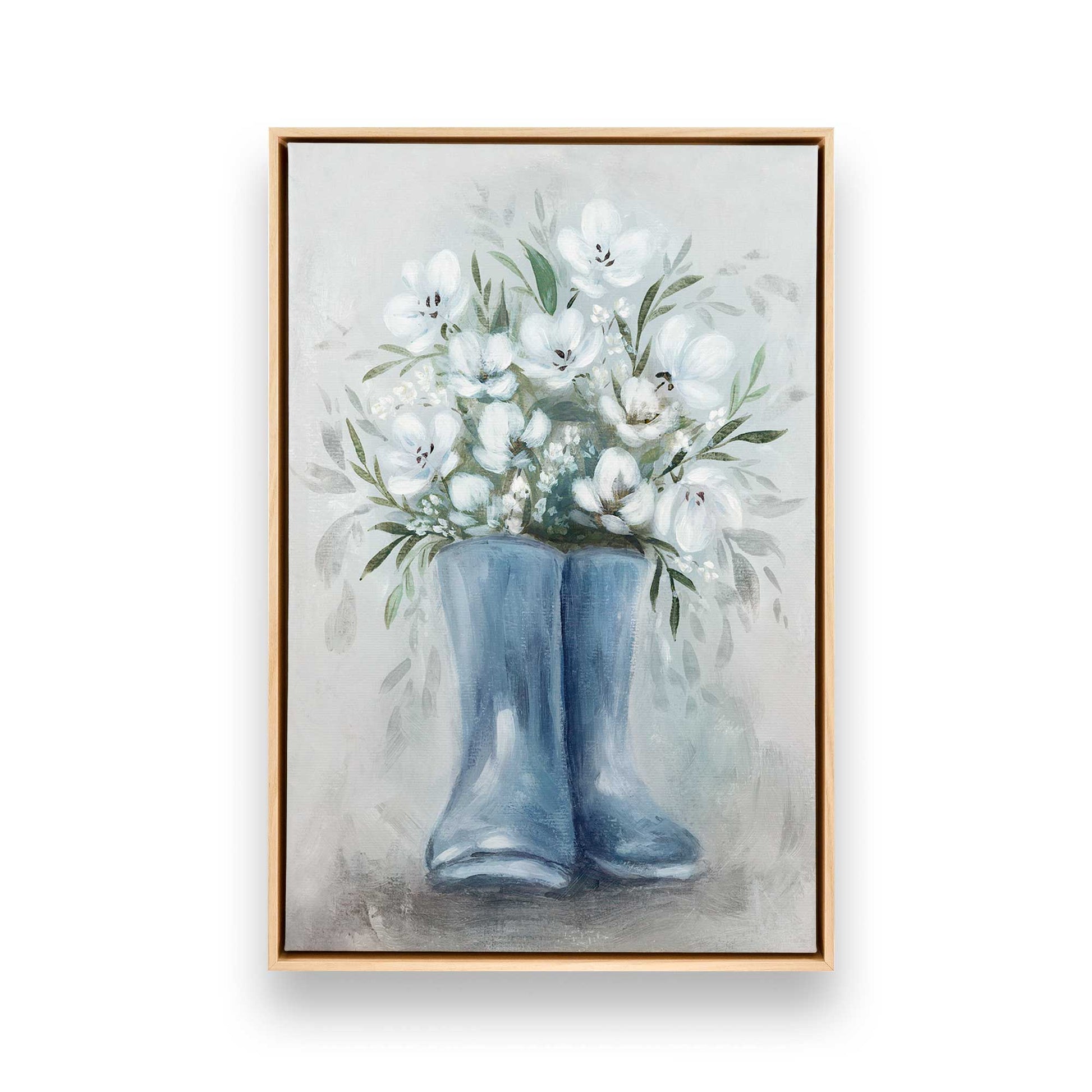 [Color:American Maple], Picture of art in a American Maple frame