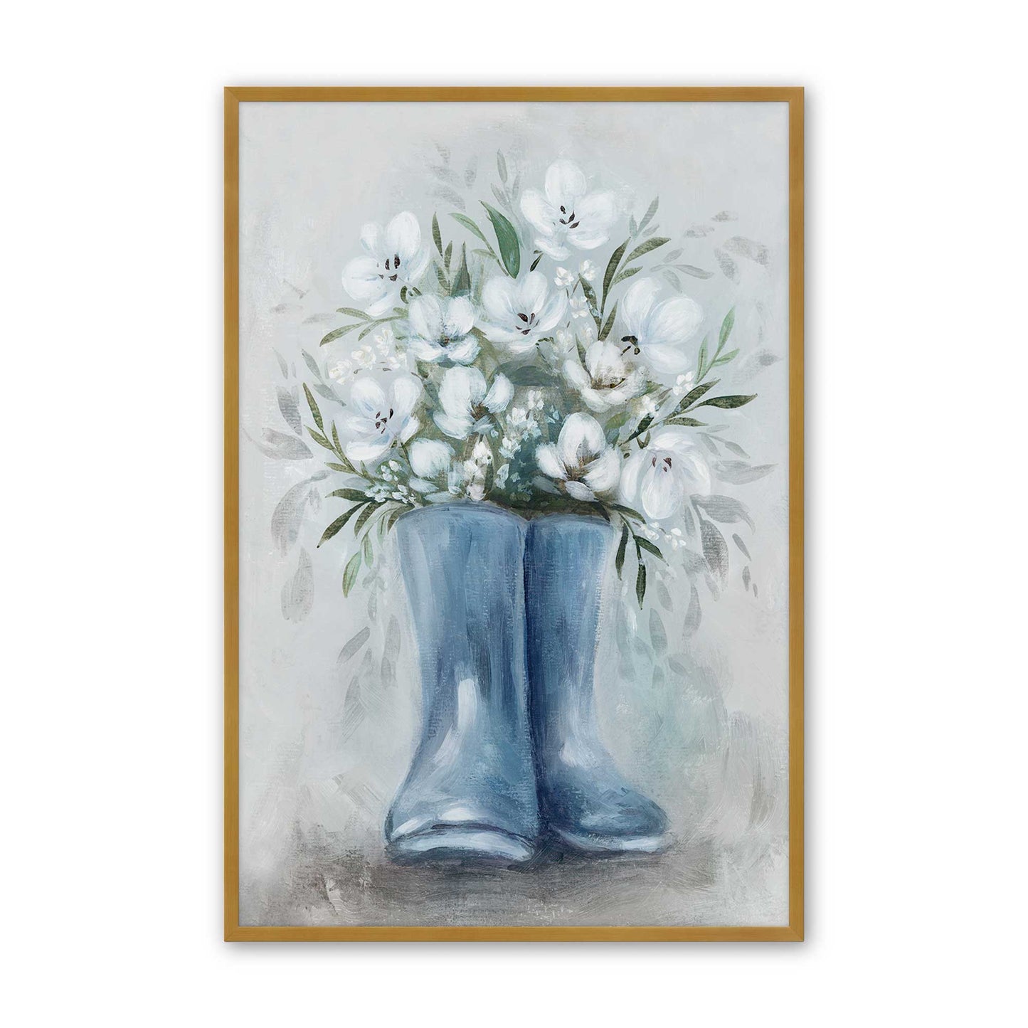 [Color:Polished Gold], Picture of art in a Polished Gold frame