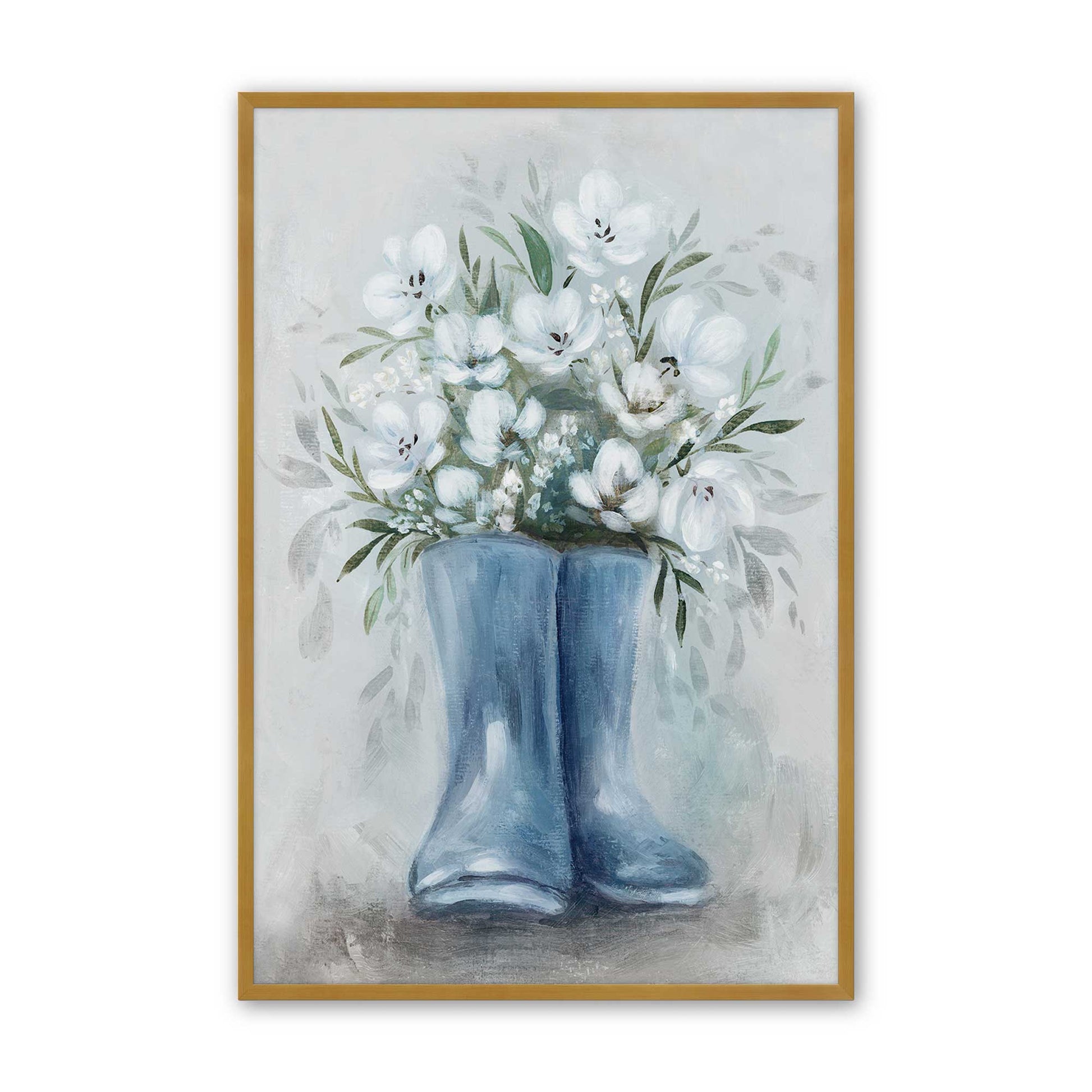 [Color:Polished Gold], Picture of art in a Polished Gold frame