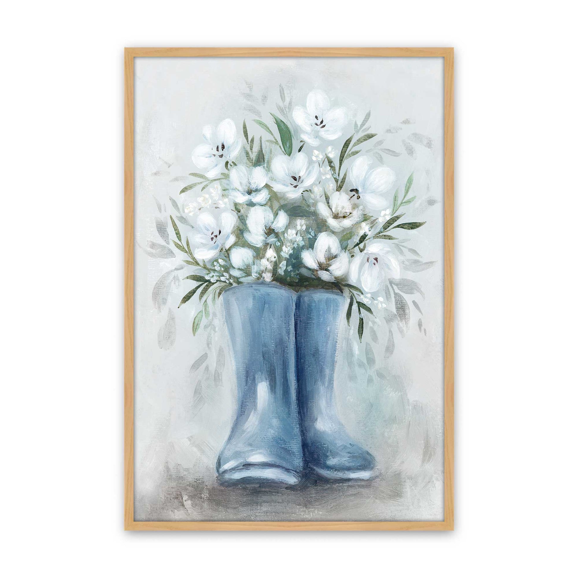 [Color:American Maple], Picture of art in a American Maple frame