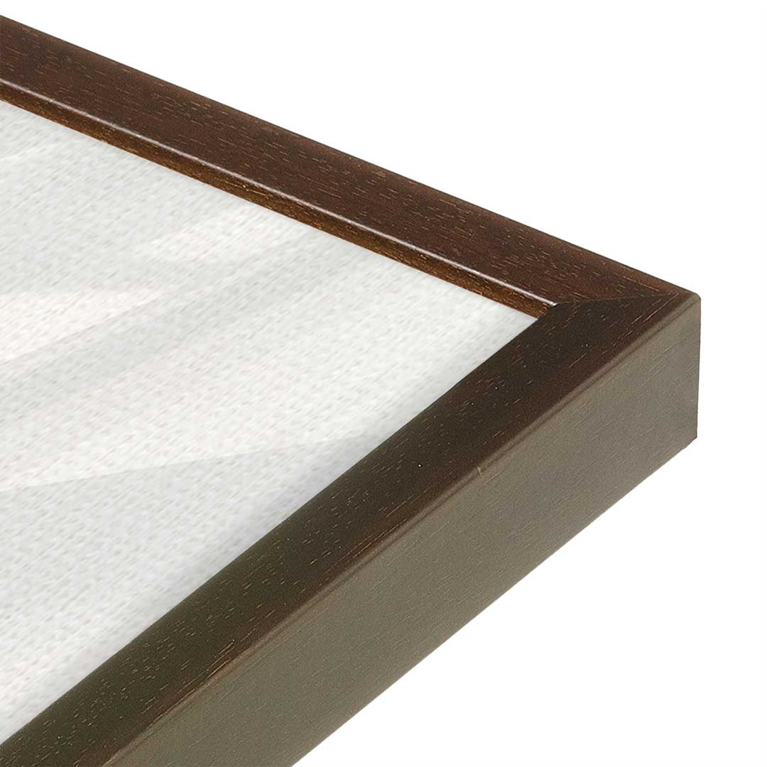 [Color:Belvinder Brown], Picture of art in a Belvinder Brown frame of the corner