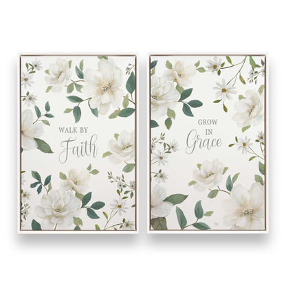 [Color:Opaque White], Picture of art in a White frame