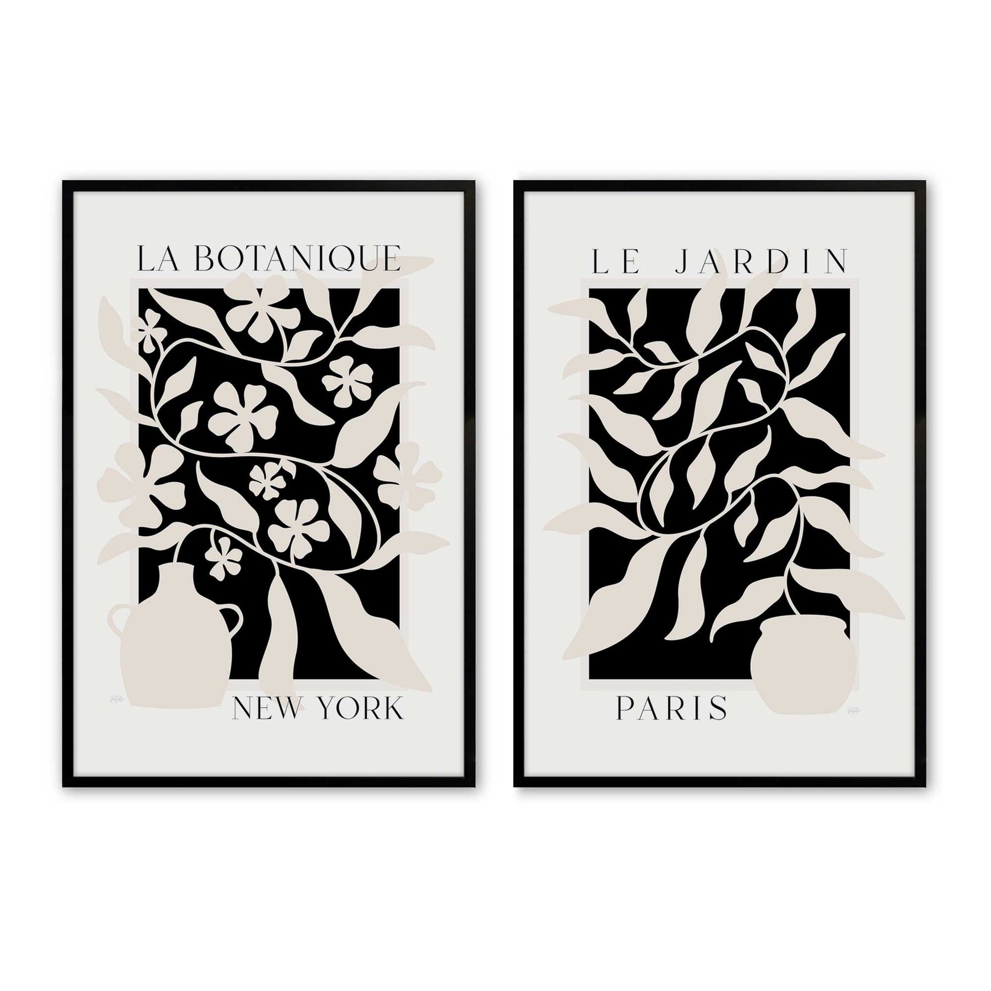 [Color:Satin Black], Picture of art in a Satin Black frame