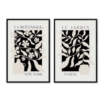 [Color:Satin Black], Picture of art in a Satin Black frame